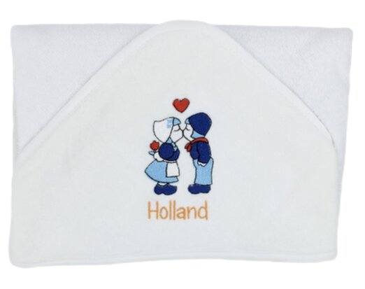 Badcape kissing couple nieuw