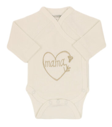 Romper mama pijl, ecru