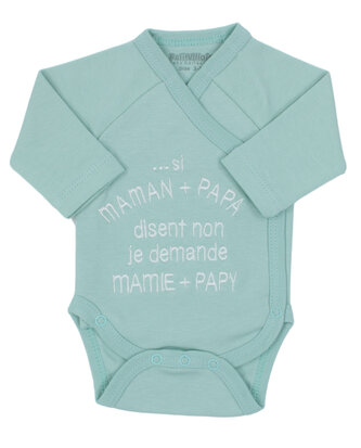 Body si maman + papa disent non, vert