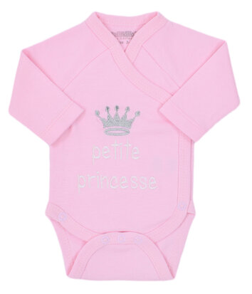 Body petite princesse, rose