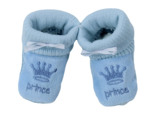 Chaussons prince, bleu