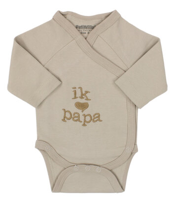 Romper ik hou van papa, zand