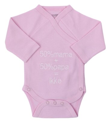 Romper 50% mama, roze