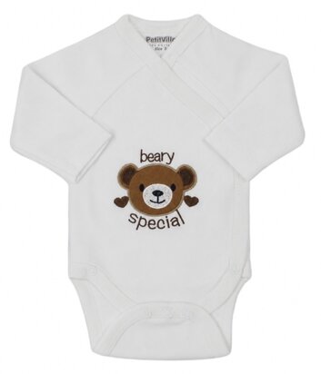 Romper beary special, ecru