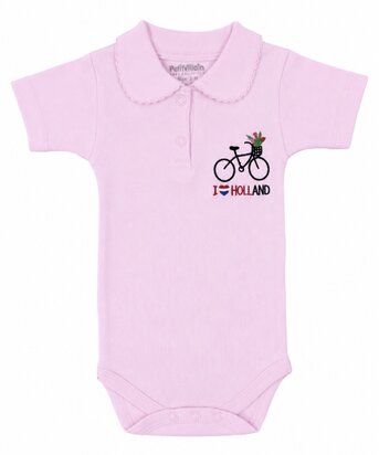 Poloromper fiets Holland, roze