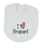 Slab I love Brabant, wit