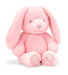 Haasje baby girl roze, 16 cm.