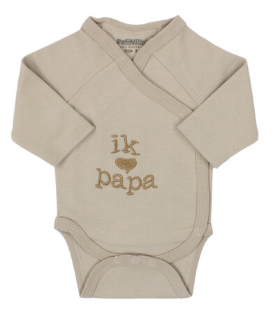 Romper ik hou van papa, zand
