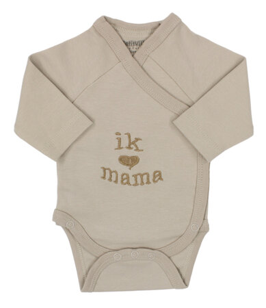 Romper ik hou van mama, zand