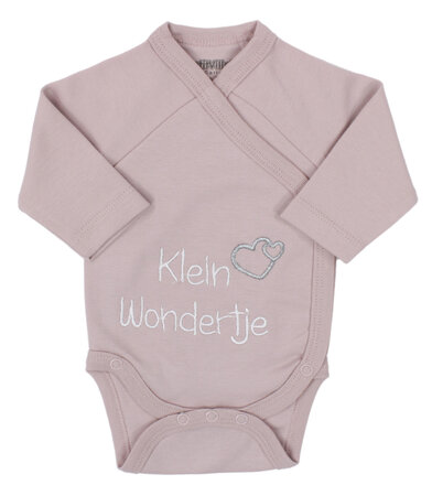 Romper klein wondertje, oudroze