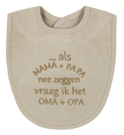 Slab als mama + papa nee zeggen, zand