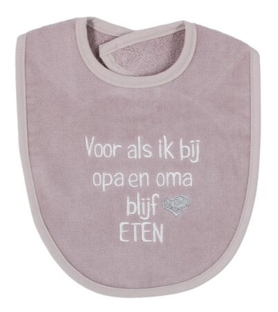 Slab voor als bij oma & opa blijf eten, oudroze