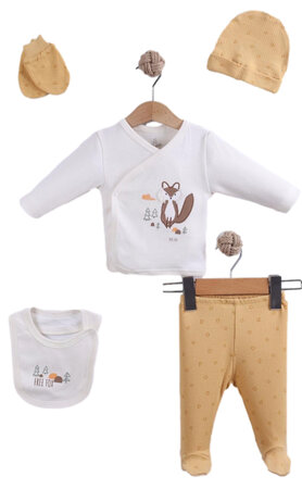 5-dlg giftset vosje, oker