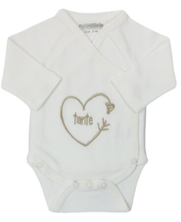 Romper tante pijl, ecru