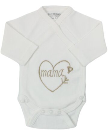 Romper mama pijl, ecru